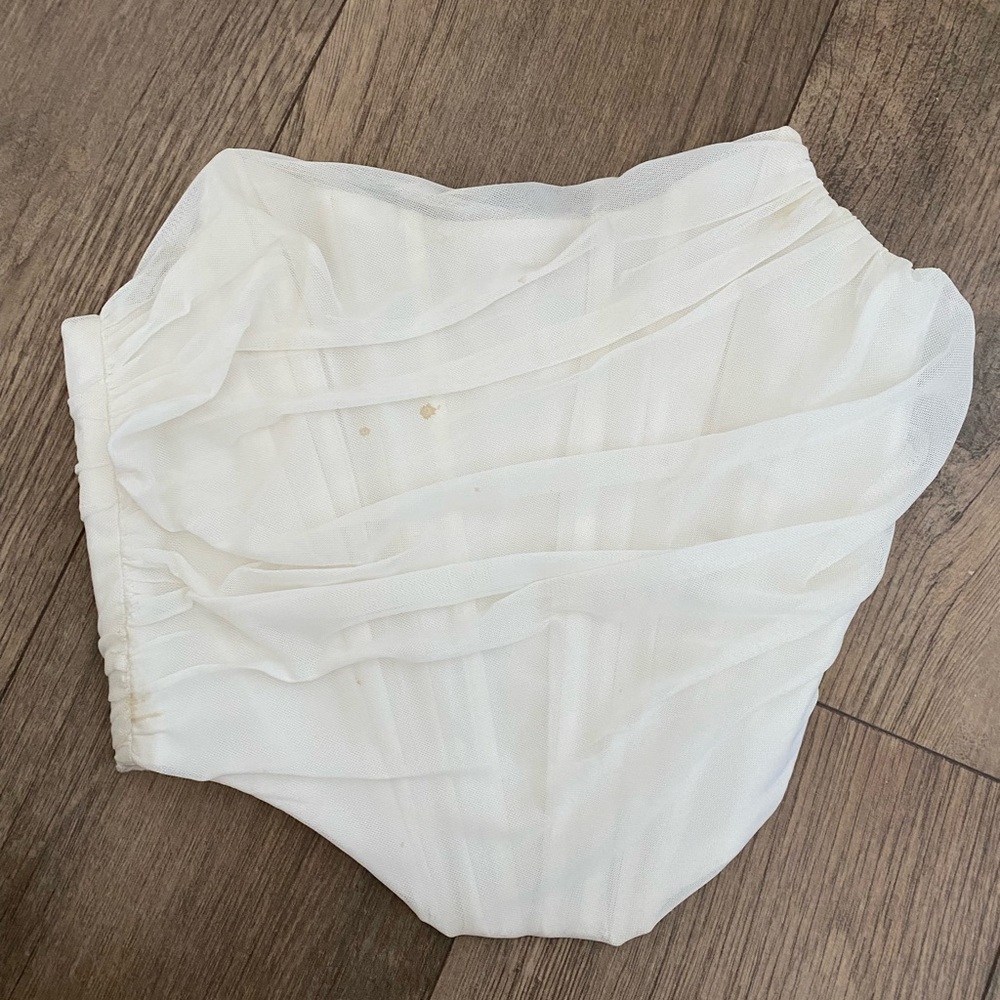 White Corset Top
